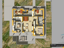 Floor plan sketches for Spatial orientation